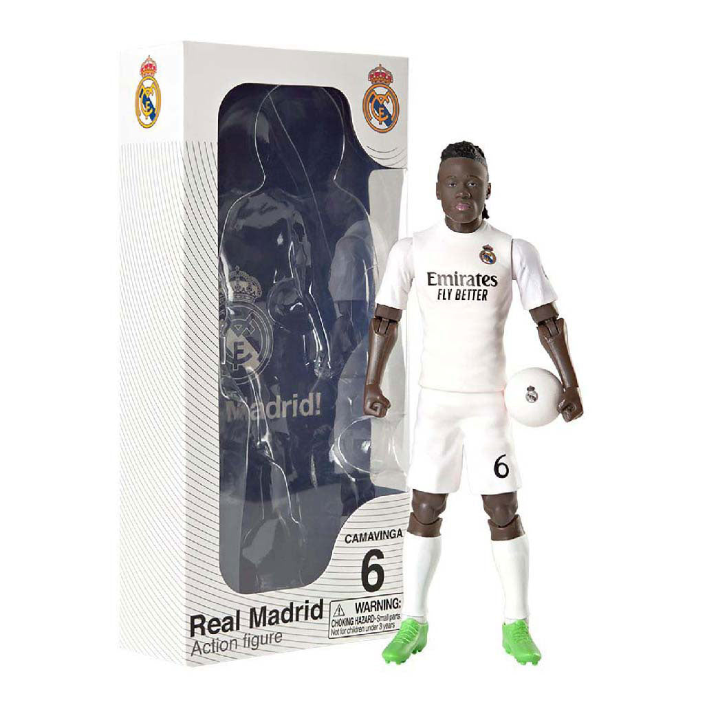 Figure de football Real Madrid Eduardo Camavinga, 20cm
