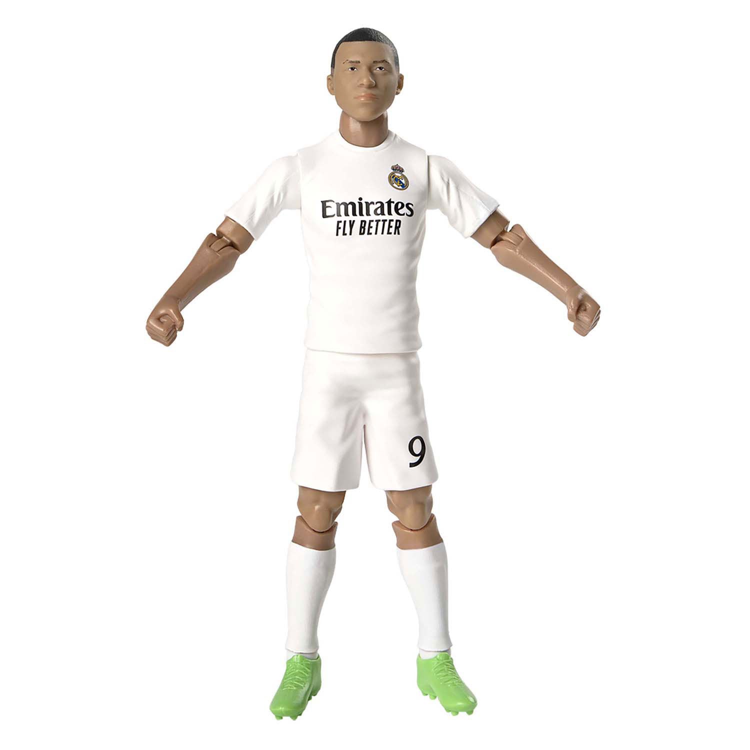Figure de football Real Madrid Kylian Mbappe, 20cm