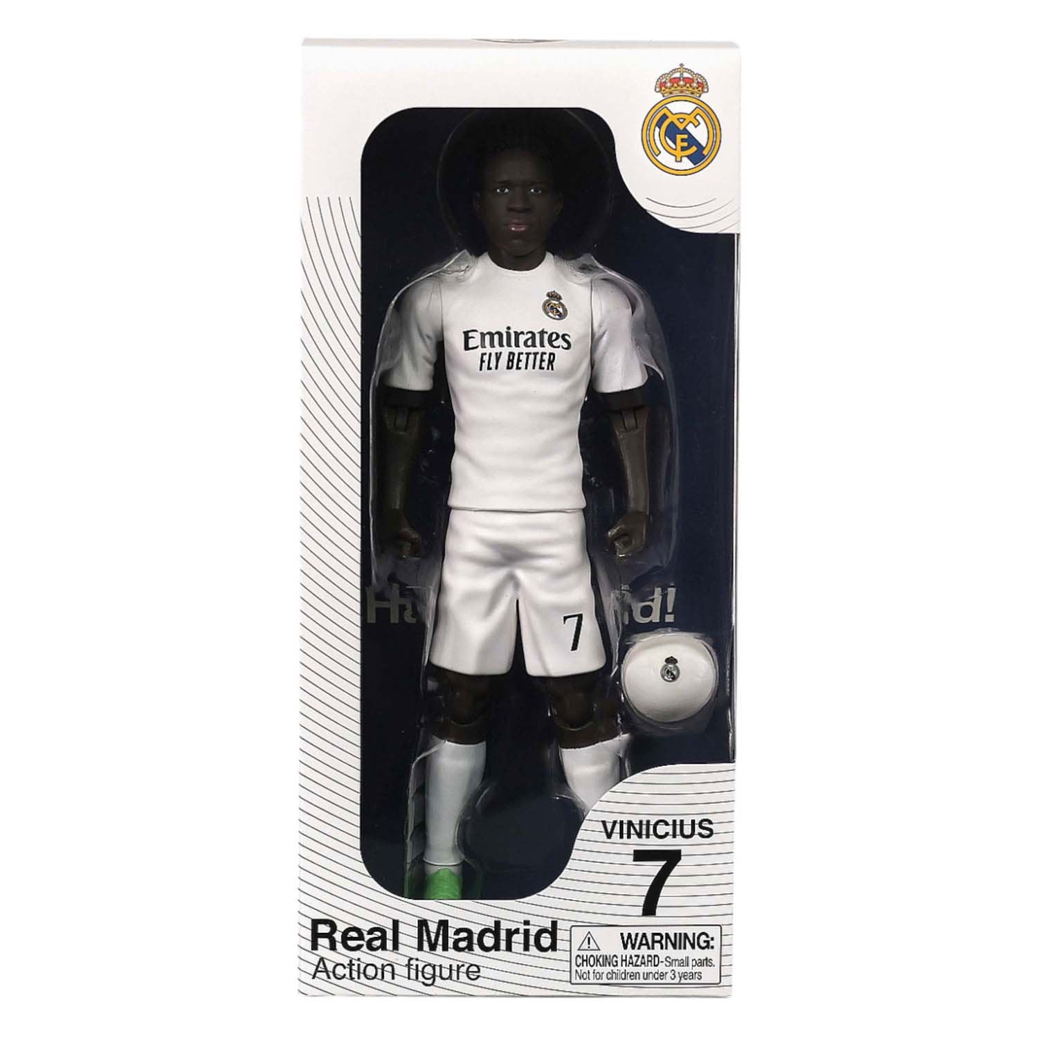 Figure de football Real Madrid Vinicius Junior, 20 cm