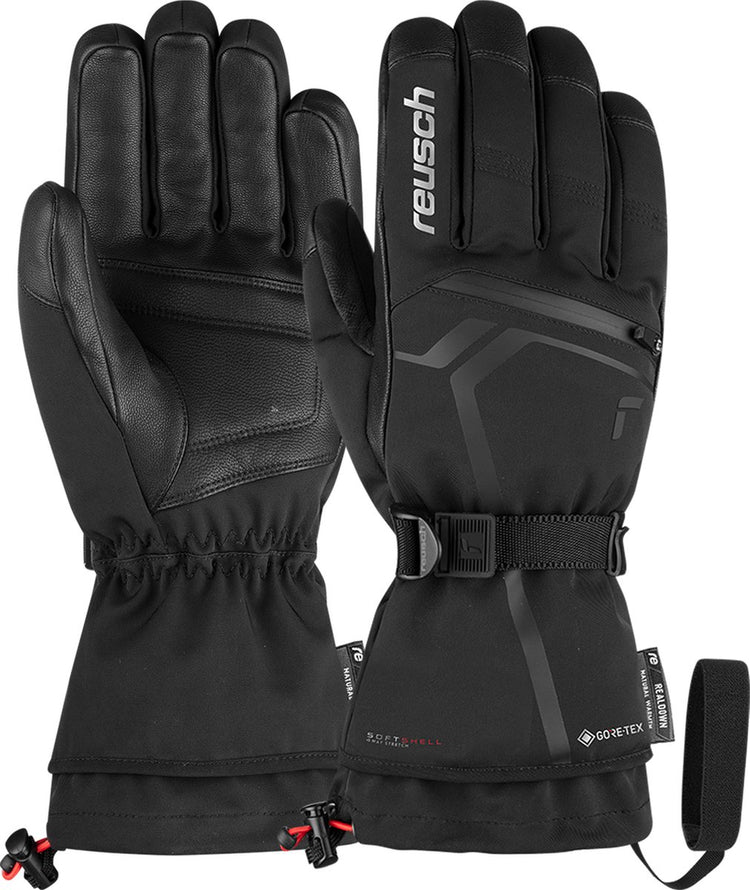 Reusch down spirit gtx gants de sports d'hiver unisexes - argent