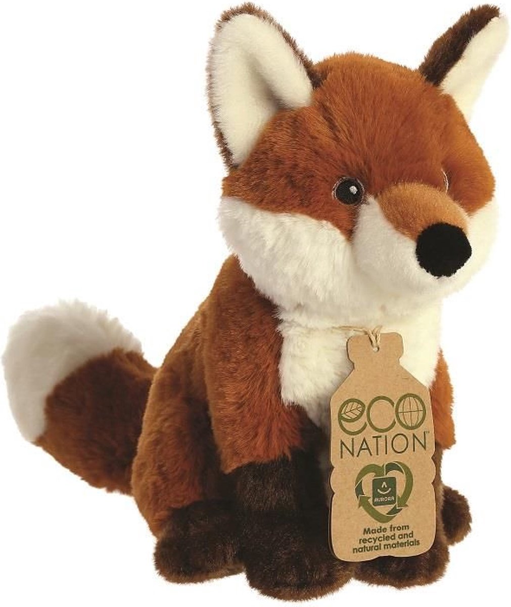 Eco Nation Pluchen Cuddle Vos 23 cm