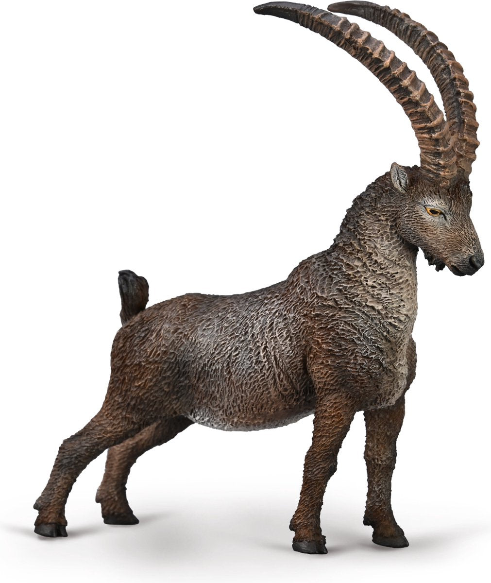 Figurine Collecta - bouquetin des Alpes - (l) - animaux sauvages - peint à la main - miniature