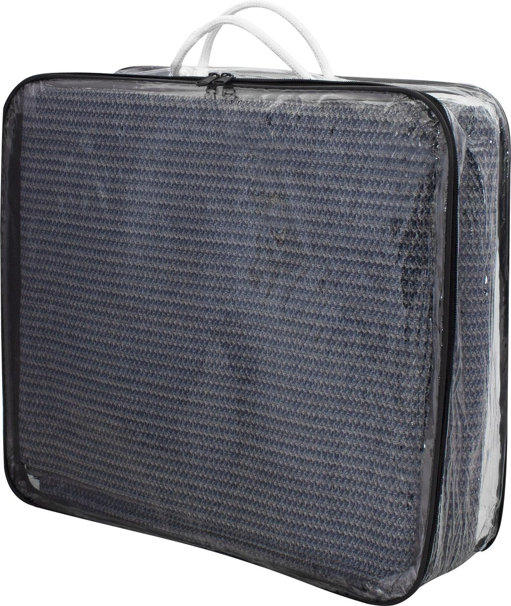 Tapis multifonctionnel Eurotrail - 250*250cm - gris bleu