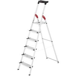Escabeau hailo l80 confortline 6 marches