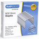 Agrafes rapesco 1484 acier galvanisé 923 13 mm paquet de 1000
