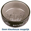 Trixie Food Bowl Merci pour le service Assorti