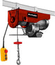 Palan électrique à câble Einhell tc-eh 1000 - 1 600 w - 500 kg à 18 m - 999 kg à 9 m (avec poulie) - arrêt d'urgence - frein automatique - incl. poulie