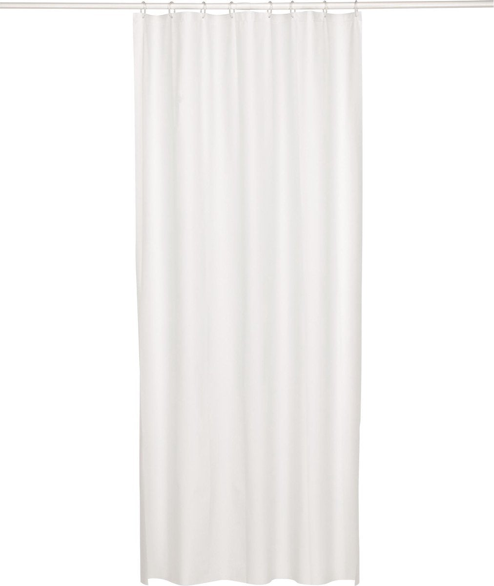 Rideau de douche Kela largo - court - blanc -