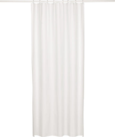 Rideau de douche Kela largo - court - blanc -
