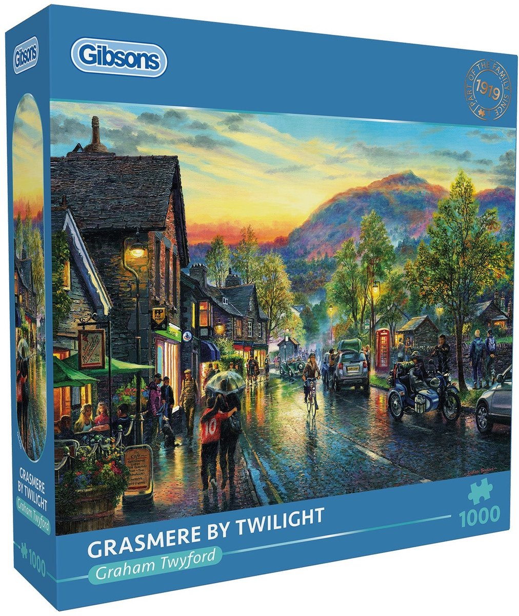 Gibsons - Grasmere by Twilight (par Graham Twyford) - 1000 pièces 68×49cm (l×h) - puzzle pour adultes