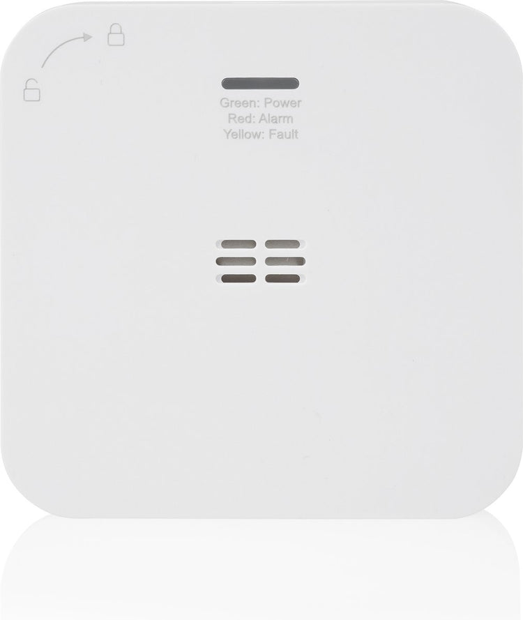 Smartwares FGA-13800 - détecteur de monoxyde de carbone détecteur de CO - 85 dB - durée de vie 10 ans - avec application