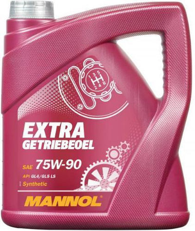 Mannol supplémentaire | 75w-90 | gl-4 gl-5 ls | huile synthétique pour engrenages | 4 litres