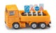 Camion Siku 1322 avec panneaux de signalisation 7,7 cm