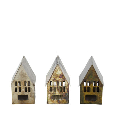 Dijk collections naturelles déco suspension maison métal 7x6x10cm