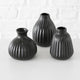Boltze home vase esko h12cm noir