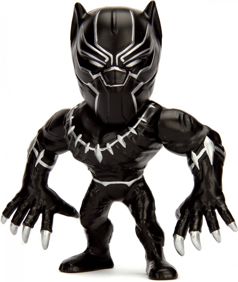 Marvel Jada figurine de jeu panthère noire junior 10 cm moulé sous pression noir