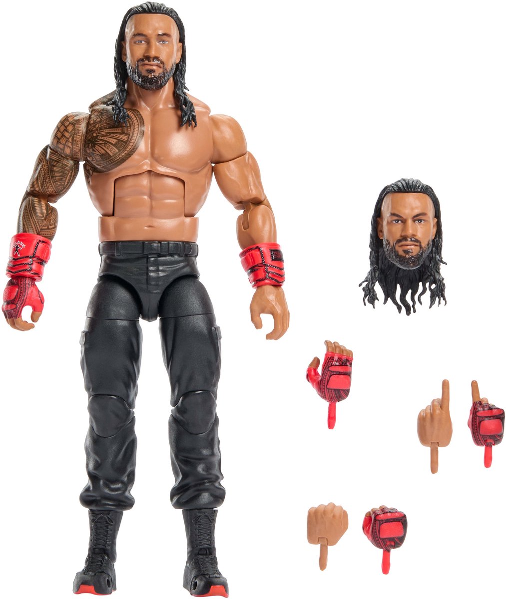 Mattel WWE Action Figure 6 pouces Elite Collection Roman Reigns.