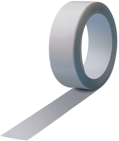 Ruban métallique Maul - blanc - métal - autocollant - 1 pièce - 25 m x 3,5 cm x 1 mm