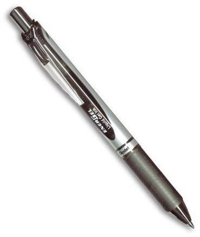 Pentel stylo gel energel xm click noir 12 pièces