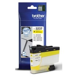 Cartouche d'encre brother lc-3237y jaune
