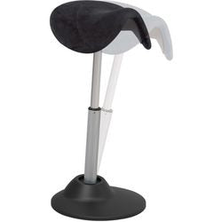 Tabouret assis-debout noir