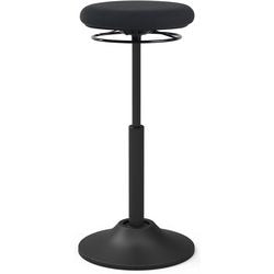 Tabouret assis-debout noir