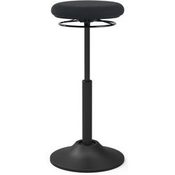Tabouret assis-debout noir
