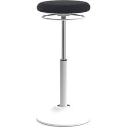Tabouret assis-debout noir