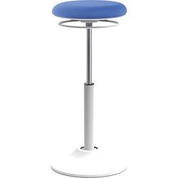 Tabouret assis-debout bleu