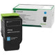 Cartouche de toner Lexmark 78c2xc0 cyan