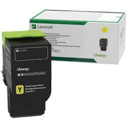 Cartouche de toner Lexmark 78c2xy0 jaune