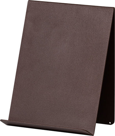 Porte-livre sur pied Woood Brook - métal - marron foncé - 24x19x14