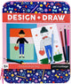 Ensemble de conception et de dessin Petit collage fashionnistas 31 pièces