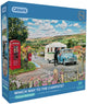 Gibsons - quel chemin vers le camping (par Trevor Mitchell) - 1000 pièces 68×49cm (l×h) - puzzle pour adultes