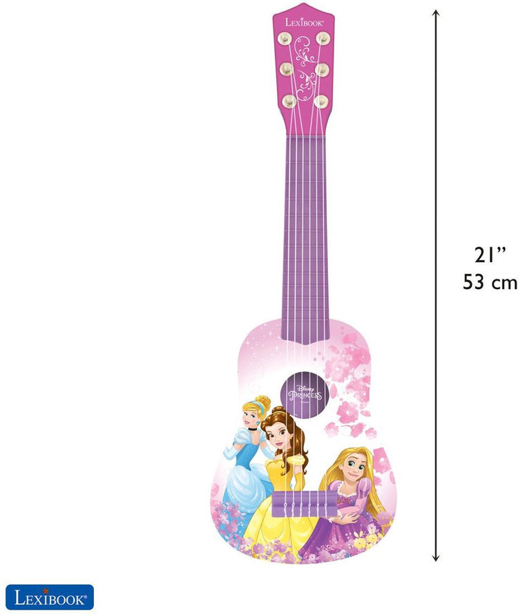 Lexibook ma première guitare princesse disney - 21''