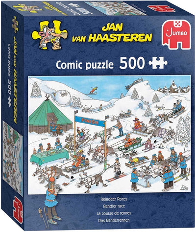 Jan van Haasteren Legpuzzle - Rendier Race, 500e.