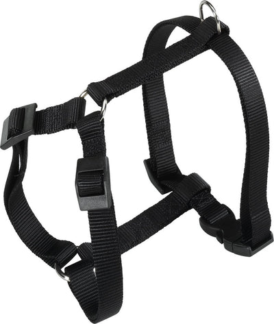 Harnais pour chien Ferplast Champion Harness - nylon - noir - xl - tour de cou : 52-80 cm - tour de poitrine : 60-98 cm (veuillez mesurer avant de commander)