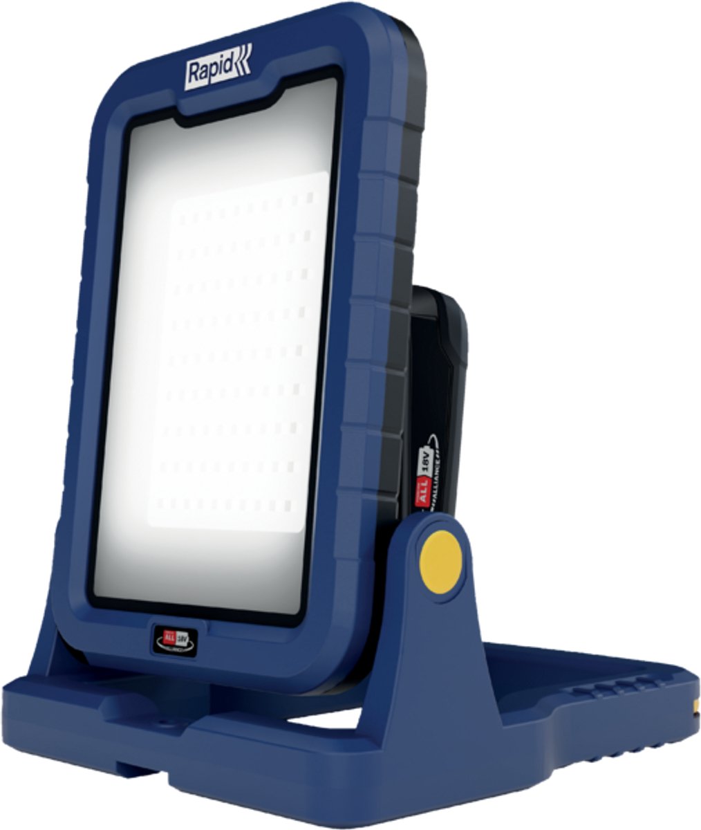 Rapid bwl2400 - lampe de travail lampe de chantier - 18v - 2400l - 15w - sur batterie