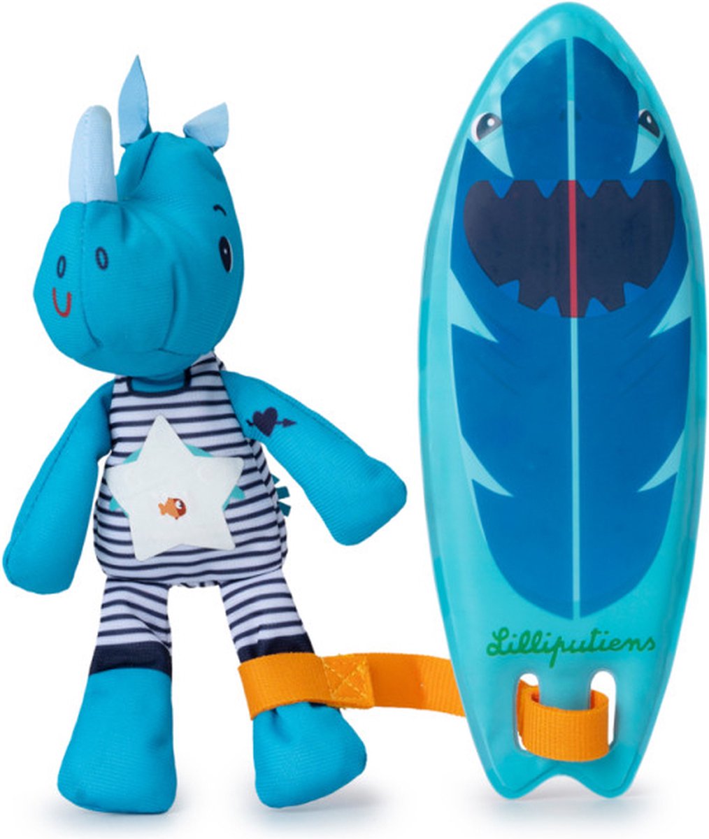 Lilliputiens - surfeur magique - Marius le rhinocéros
