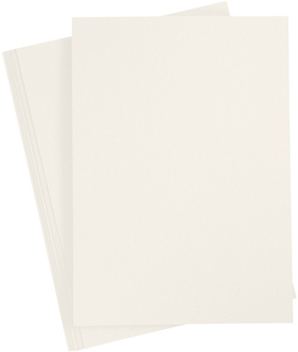 Creativ Company Karton Off-White A4 220G, 10e.