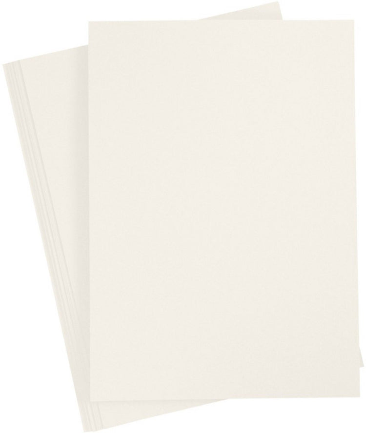 Creativ Company Karton Off-White A4 220G, 10e.