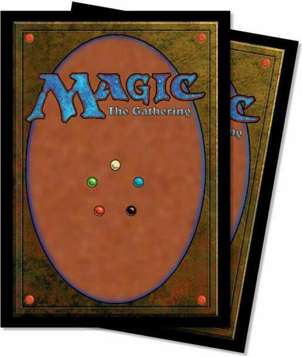 Asmodee pochettes mtg classique dos de carte 100ct -