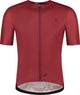 Bbb cycling confortfit r - chemise de cyclisme durable à manches courtes pour hommes - 15-25 °c - chemise de VTT et de cyclisme respirante - 3 poches arrière - rouge