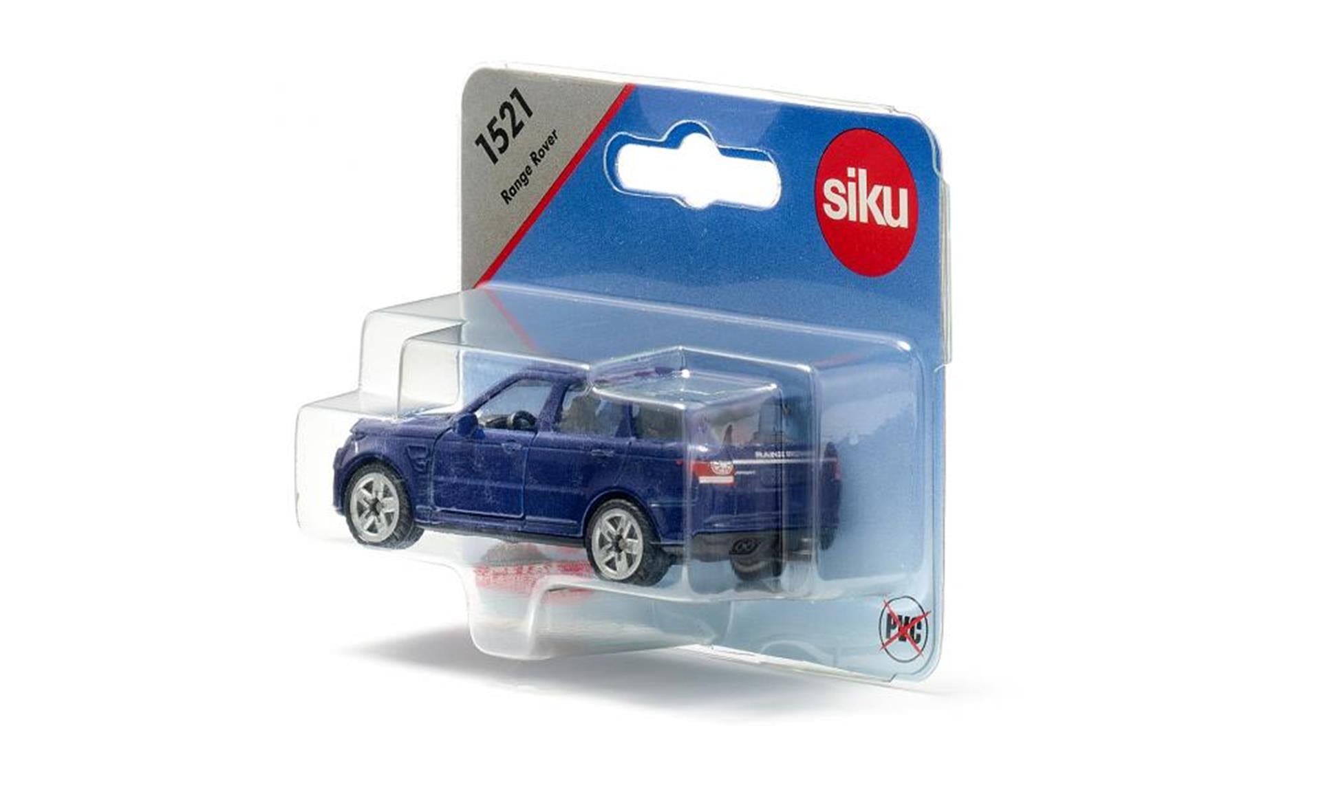 Siku 1521 range rover 8,2cm bleu