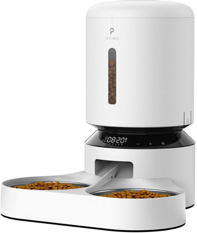 Gamelle double automatique Petlibro Granary - gamelle pour chat - 5 l - blanc
