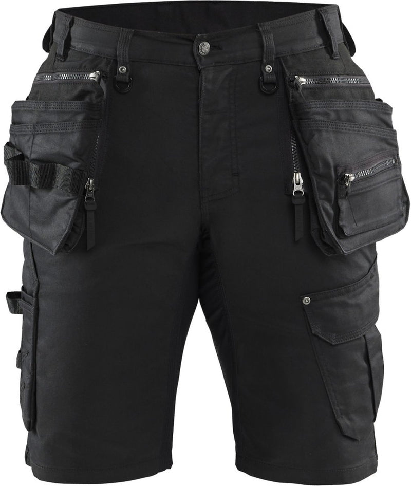 Blåkläder blaklader short denim stretch x1900 1992-1141 - noir noir - c56