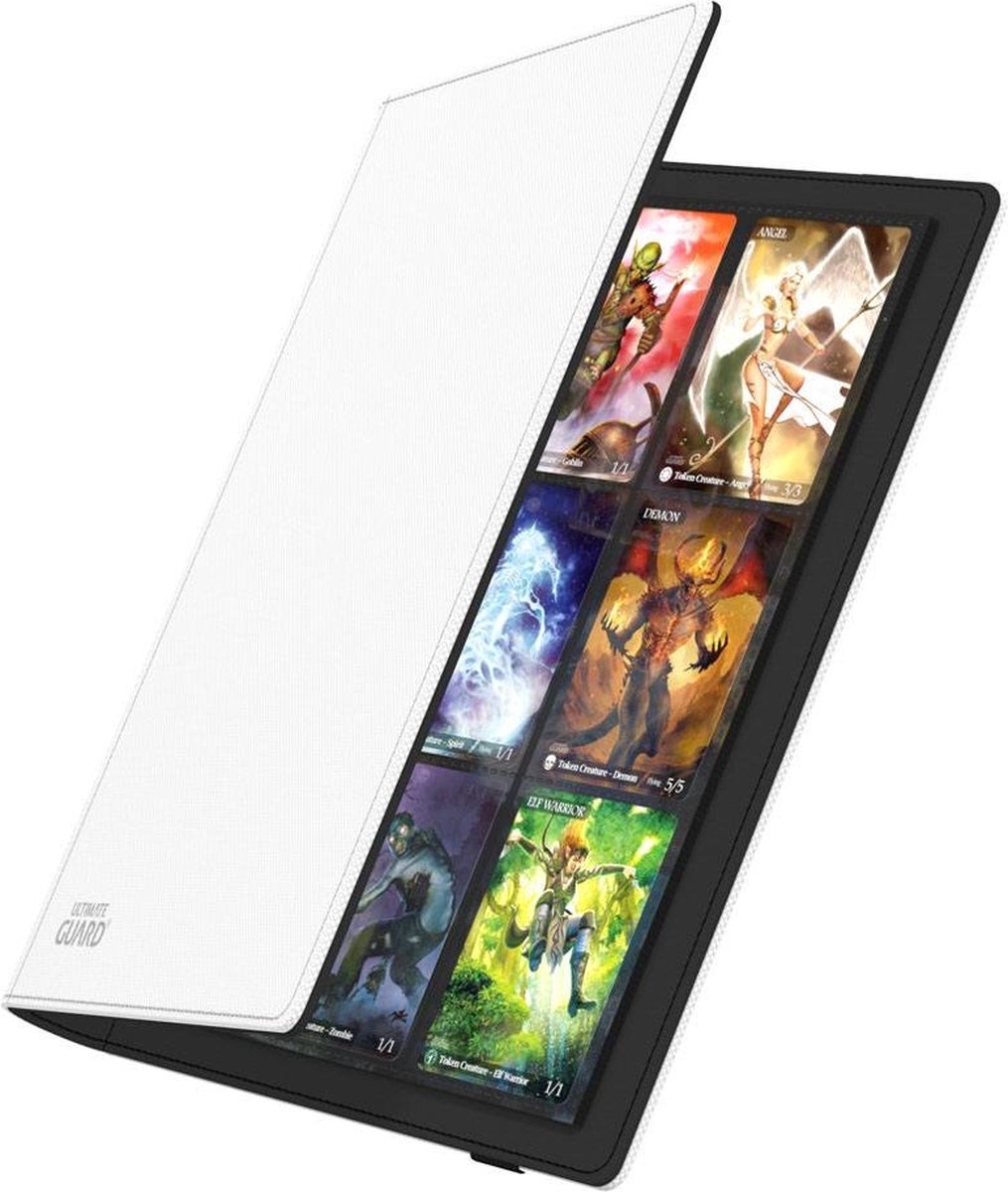 Ultimate guard flexxfolio 360 xenoskin 18 poches - blanc