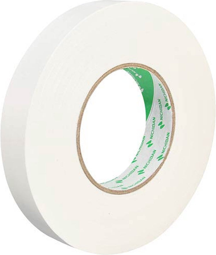 Ruban gaffa Nichiban - nt1200 - blanc - 25 mm x 50 mètres - lin - aucun résidu de colle