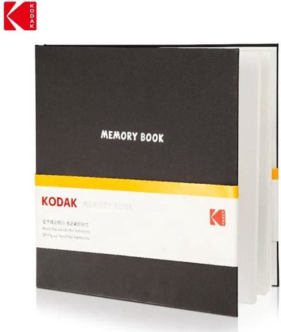 Kodak 9891312 - album photo de 20 pages autocollantes, format 32,5x33cm, noir