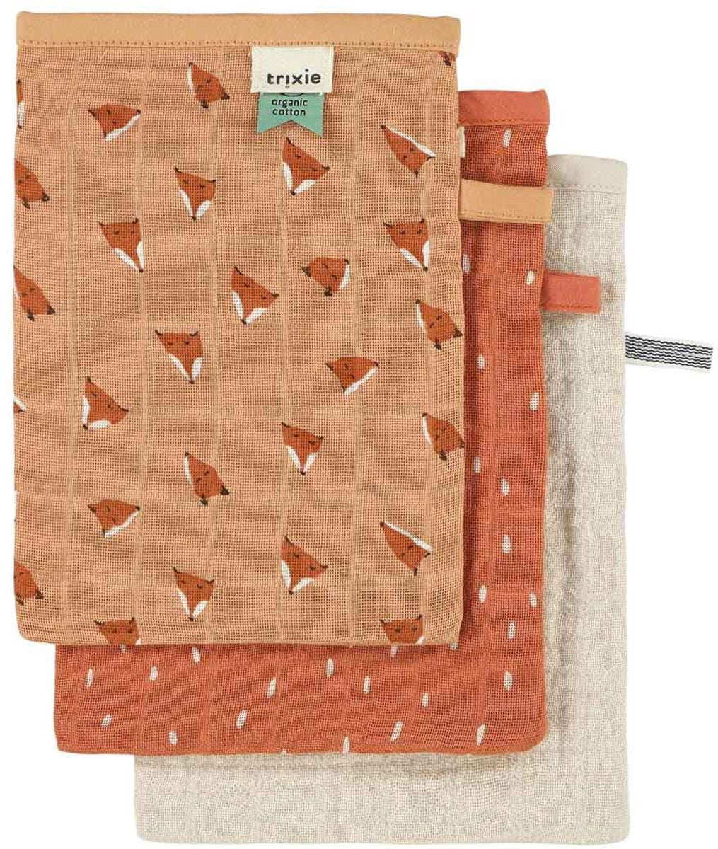 Trixie tetra débarbouillettes mix 3-pack - renard féroce